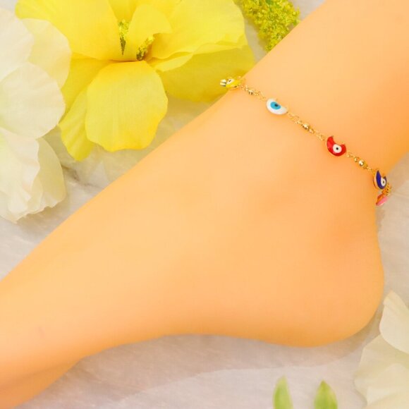 "Minimalist Anklet, Sleek & Modern Design, Women’s Fashion, YC110044-A - Picture 6 of 10